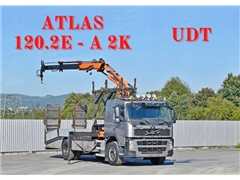 VOLVO FM 340  LAWETA 6,10m + ATLAS 120.2E - A2K +