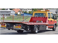 IVECO DAILY 70C17  LAWETA 4,90m  DUBEL KABINA!