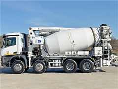 MERCEDES AROCS 3743  POMPA DO BETONU 24 m + PILOT