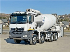 MERCEDES AROCS 3743  POMPA DO BETONU 24 m + PILOT