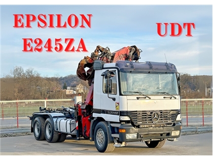 Mercedes ACTROS 3340  HAKOWIEC  EPSILON E245ZA /