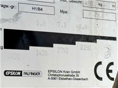 Mercedes ACTROS 3340  HAKOWIEC  EPSILON E245ZA /