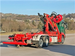 MAN TGS 26.480  HAKOWIEC  + ŁYŻKA  JONSERED 1620