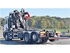 MAN TGS 26.360  HAKOWIEC + KESLA 2114 Z  STAN BD