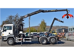 MAN TGS 26.360  HAKOWIEC + KESLA 2114 Z  STAN BD