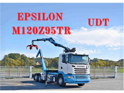 SCANIA G 440  Hakowiec  EPSILON M120Z95TR  STAN
