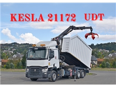 Renault C 460  HAKOWIEC + KESLA 21172  STAN BDB