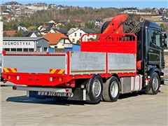 SCANIA R 420  SKRZYNIA 5,05 m + PK 29002 + PILOT