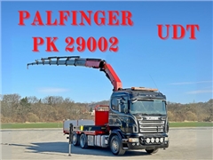 SCANIA R 420  SKRZYNIA 5,05 m + PK 29002 + PILOT