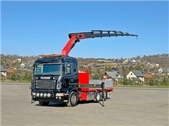 SCANIA R 420  SKRZYNIA 5,05 m + PK 29002 + PILOT