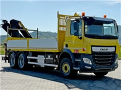 DAF CF 450  PLATFORMA 6,30 m + PK 22002 - EH D +
