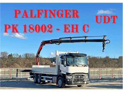 Renault C 380  SKRZYNIA 6,80 m + PK 18002 - EH C