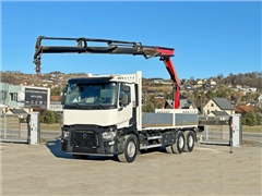Renault C 380  SKRZYNIA 6,80 m + PK 18002 - EH C