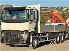 Renault C 380  SKRZYNIA 6,80 m + PK 20001 - K C +