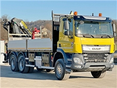 Daf CF 450  SKRZYNIA 6,40 m + PK 22002 - EH D + P