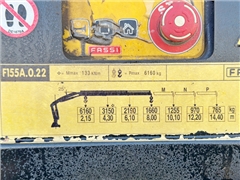 MAN TGS 33.440  WYWROTKA 4,90 m  FASSI F155A.0.2