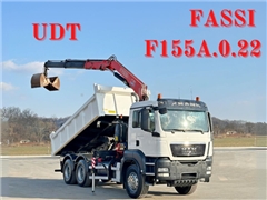 MAN TGS 33.440  WYWROTKA 4,90 m  FASSI F155A.0.2