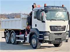 MAN TGS 33.440  WYWROTKA 4,90 m  FASSI F155A.0.2