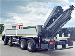 SCANIA P 410  PLATFORMA 7,00m  HIAB 244 E -5 HIP