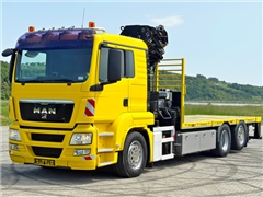 MAN TGS 26.440  PLATFORMA 6,25 m  HIAB 322 EP -