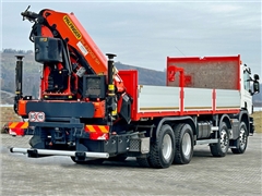 SCANIA P 450  SKRZYNIA 7,50 m + PK 27002 - SH + P