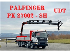 SCANIA P 450  SKRZYNIA 7,50 m + PK 27002 - SH + P