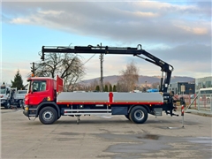 SCANIA P 280  HIAB 122 E - 2 HIDUO + PILOT  STAN