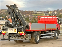 SCANIA P 280  HIAB 122 E - 2 HIDUO + PILOT  STAN