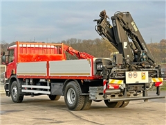 SCANIA P 280  HIAB 122 E - 2 HIDUO + PILOT  STAN