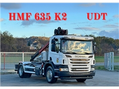 SCANIA P250  RAMA DO ZABUDOWY 4,30m HMF 635 K2 +
