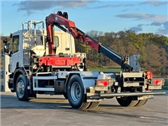 SCANIA P250  RAMA DO ZABUDOWY 4,30m HMF 635 K2 +