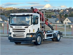 SCANIA P250  RAMA DO ZABUDOWY 4,30m HMF 635 K2 +