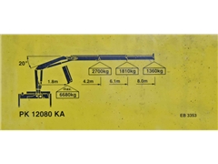 MAN TGM 18.250 SKRZYNIA 4,80m  PK 12080 KA + PILO