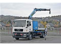 MAN TGM 18.250 SKRZYNIA 4,80m  PK 12080 KA + PILO