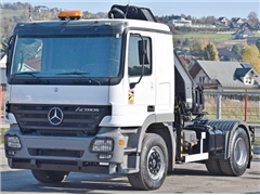 MERCEDES ACTROS 1844  Ciągnik siodłowy  HIAB 330