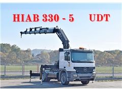 MERCEDES ACTROS 1844  Ciągnik siodłowy  HIAB 330