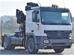 MERCEDES ACTROS 1844  Ciągnik siodłowy  HIAB 330