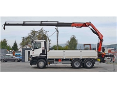 Renault C 380  SKRZYNIA 5,45 m + FASSI F 175A.0.2