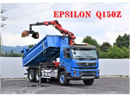 Volvo FMX 370 Wywrotka 4,90m  EPSILON Q150Z + PIL