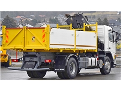 Volvo FM 9 300  WYWROTKA 5,00m + HIAB 144 D - 3 H