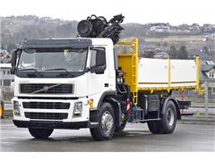 Volvo FM 9 300  WYWROTKA 5,00m + HIAB 144 D - 3 H