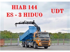 Volvo FM 400  HIAB 144 ES - 3 HIDUO + PILOT  6x4
