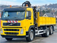 Volvo FM 330  WYWROTKA 5,50 m + HIAB 122 B - 3 DU