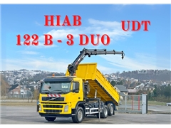 Volvo FM 330  WYWROTKA 5,50 m + HIAB 122 B - 3 DU