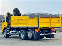 Volvo FM 330  WYWROTKA 5,50 m + HIAB 122 B - 3 DU
