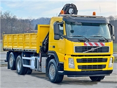 Volvo FM 330  WYWROTKA 5,50 m + HIAB 122 B - 3 DU