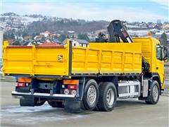 Volvo FM 330  WYWROTKA 5,50 m + HIAB 122 B - 3 DU