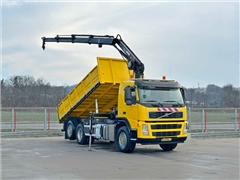 Volvo FM 330  WYWROTKA 5,50 m + HIAB 122 B - 3 DU