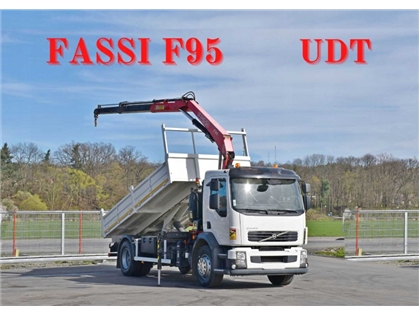 VOLVO FL 290  FASSI F95A.22 + PILOT  STAN BDB