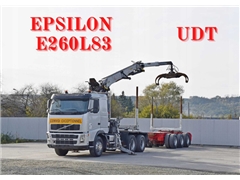 VOLVO FH 520  DO TRANSPORTU DREWNA  EPSILON E260
